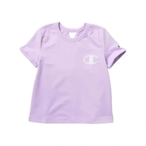 Champion Shirts Tops Champion Light Purple Short Sleeve